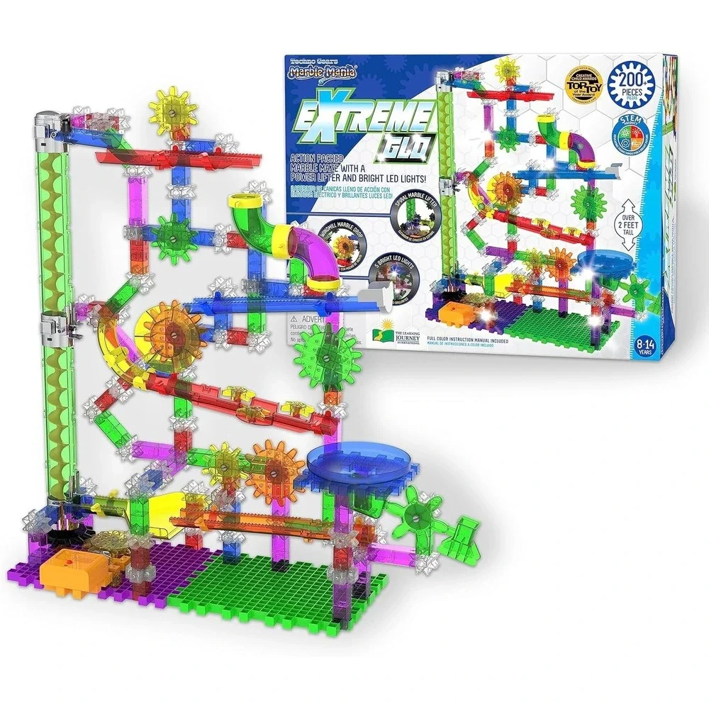 The Learning Journey: Techno Gears Marble Mania‎ - Extreme Glo 200+ pcs - Glow